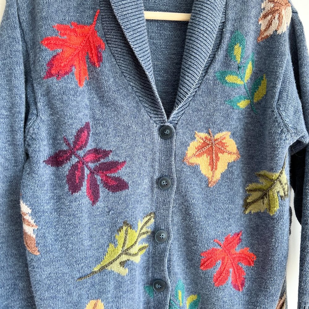 Autumn Leaves Cardigan - Statement piece, unique